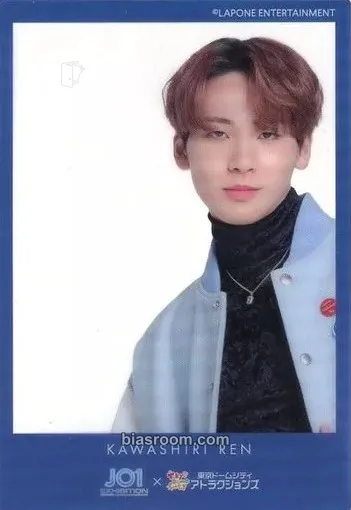 Ren Kawashiri JO1 EXHIBITION in Gallery AaMo Photocard - JO1 - JO1 K-pop photocard