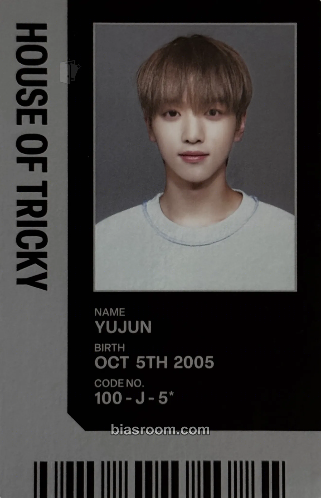 Yujun HOUSE OF TRICKY : Trial And Error Photocard - xikers - xikers K-pop photocard