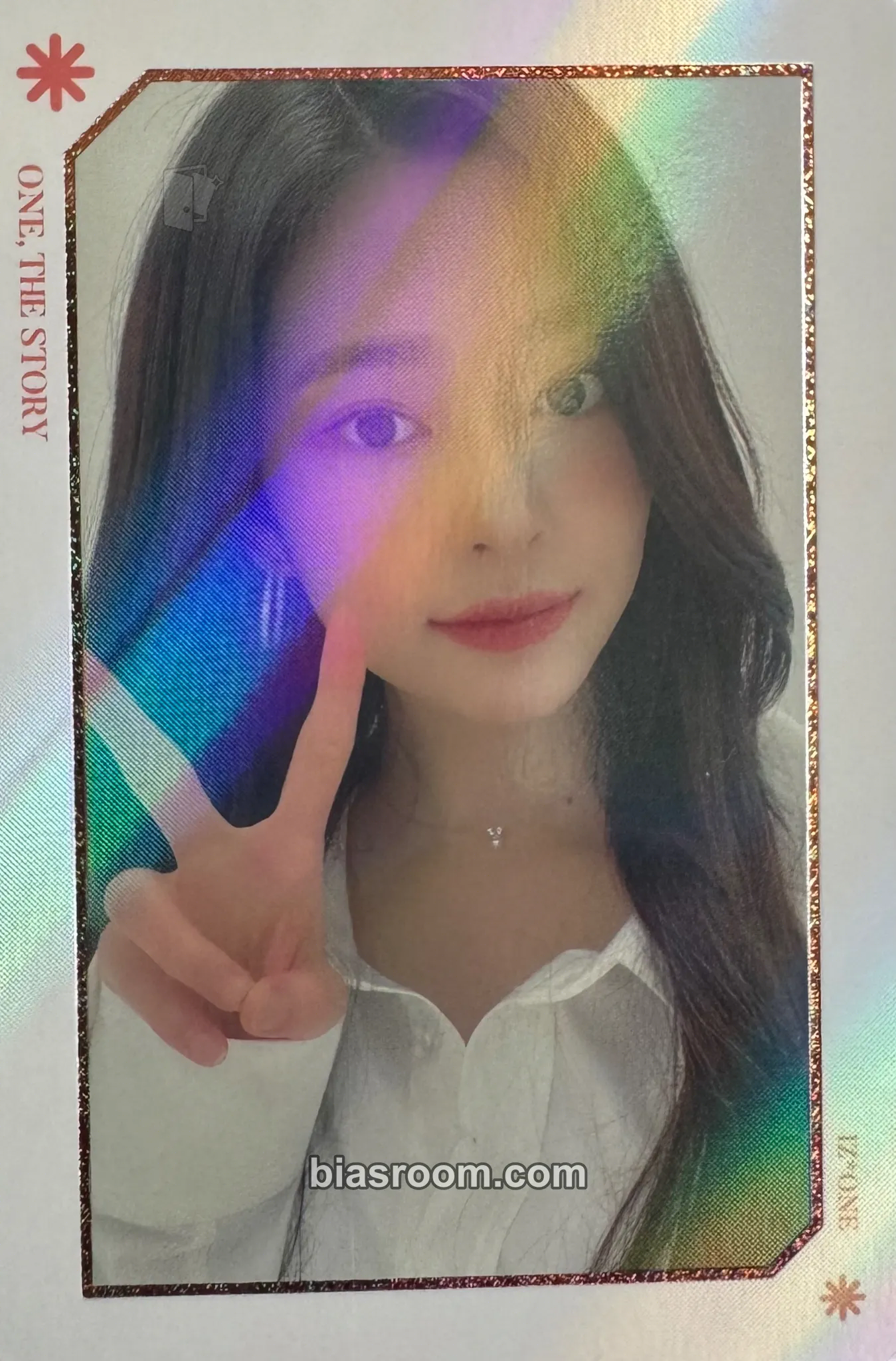 Minju ONE, THE STORY Photocard - IZ*ONE - IZ*ONE K-pop photocard