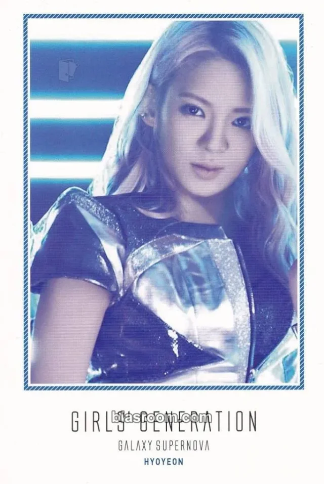 Girls' Generation - Hyoyeon - GALAXY SUPERNOVA Album polaroid japanese album