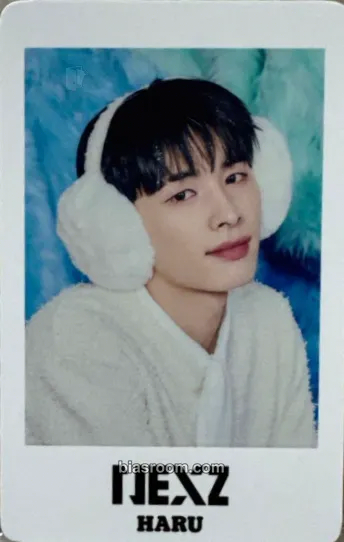 Haru JYP JAPAN POPUP STORE 2025 'Snow Pixie' Photocard - NEXZ - NEXZ K-pop photocard