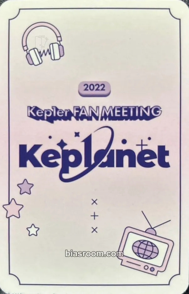 1st Fan Meeting: Kep1anet Photocard - Kep1er | Bias Room