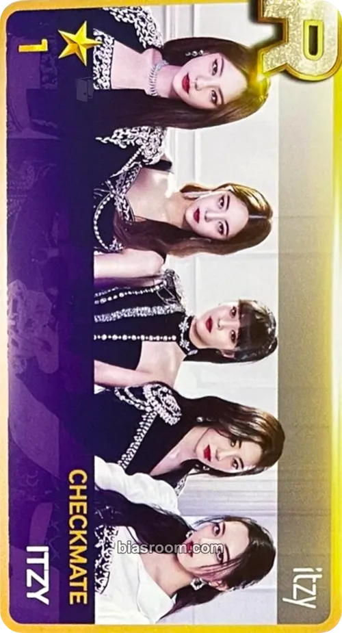 ITZY The 1st World Tour 'Checkmate' Photocard - ITZY - ITZY K-pop photocard