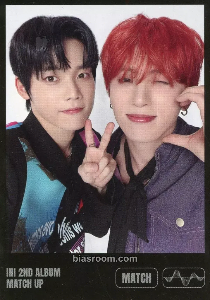 MATCH UP Photocard - INI - INI K-pop photocard
