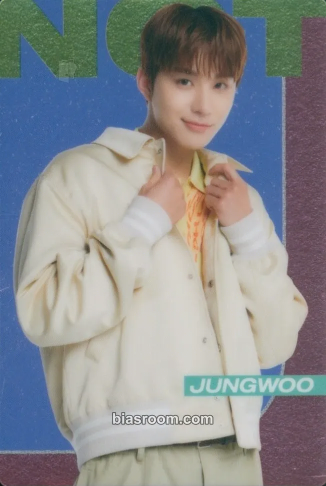Jungwoo NCT Twin Wafer Photocard - NCT - NCT K-pop photocard