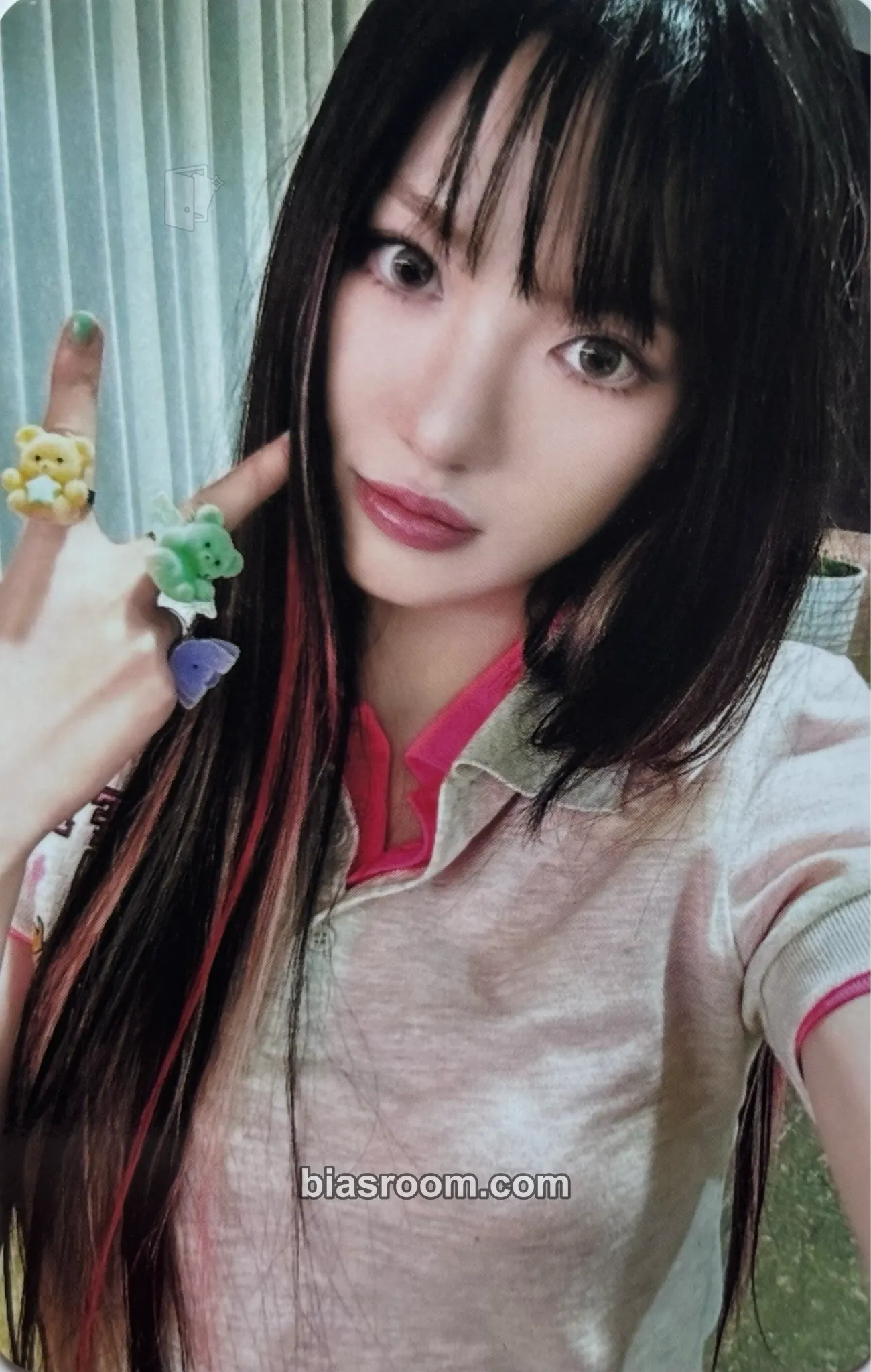 Sui UNCUT GEM Photocard - KiiiKiii - KiiiKiii K-pop photocard