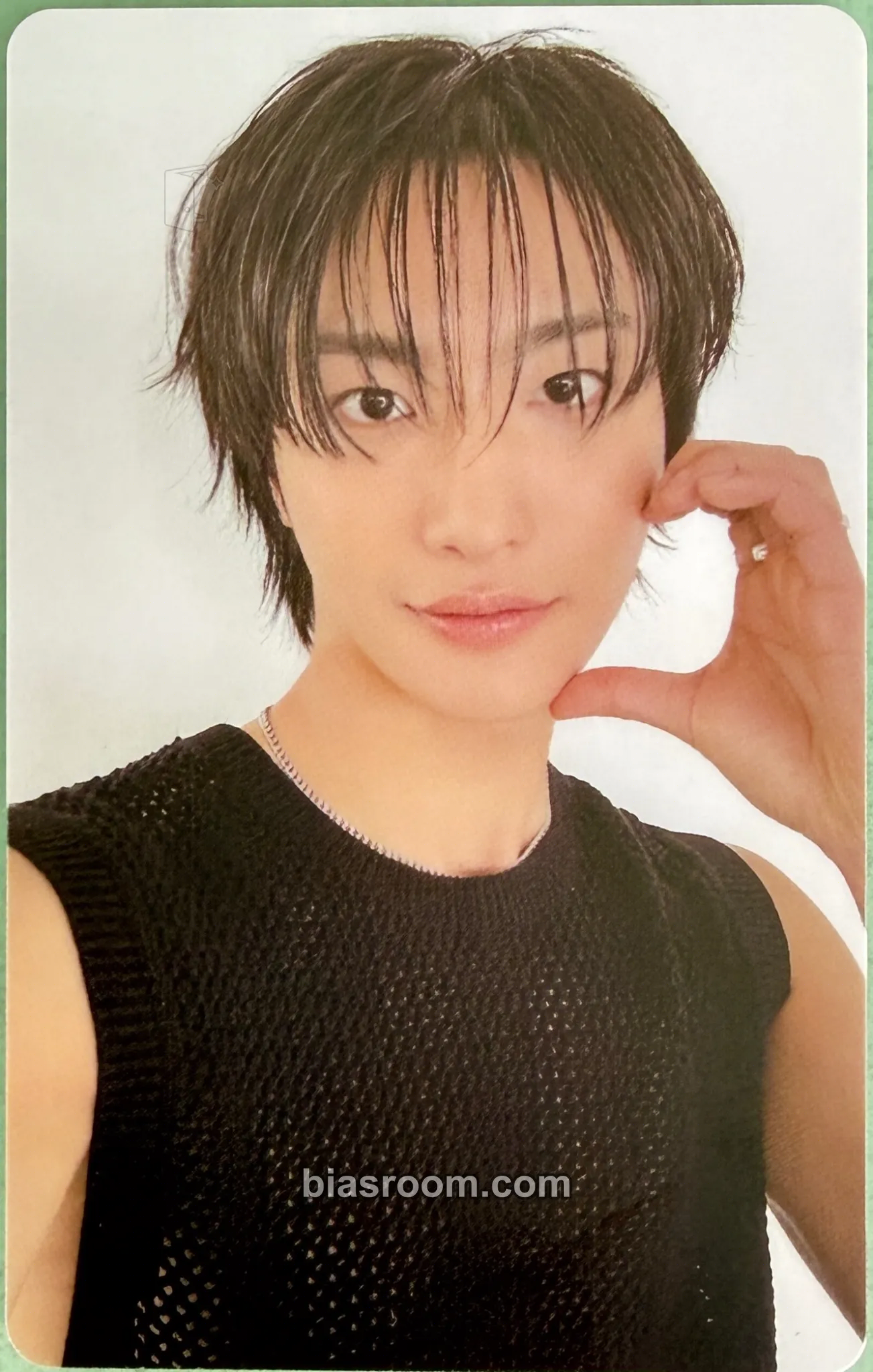 Seonghwa John Varvatos × Seonghwa Photocard - ATEEZ - ATEEZ K-pop photocard