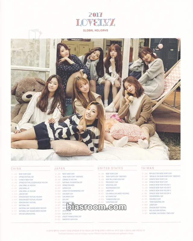 Lovelyz - Other mini calendar