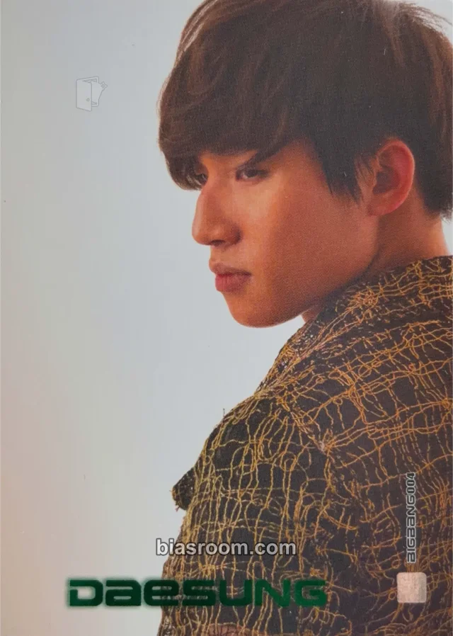 BIGBANG - Daesung - Collection Card Other star collection card trading card merch