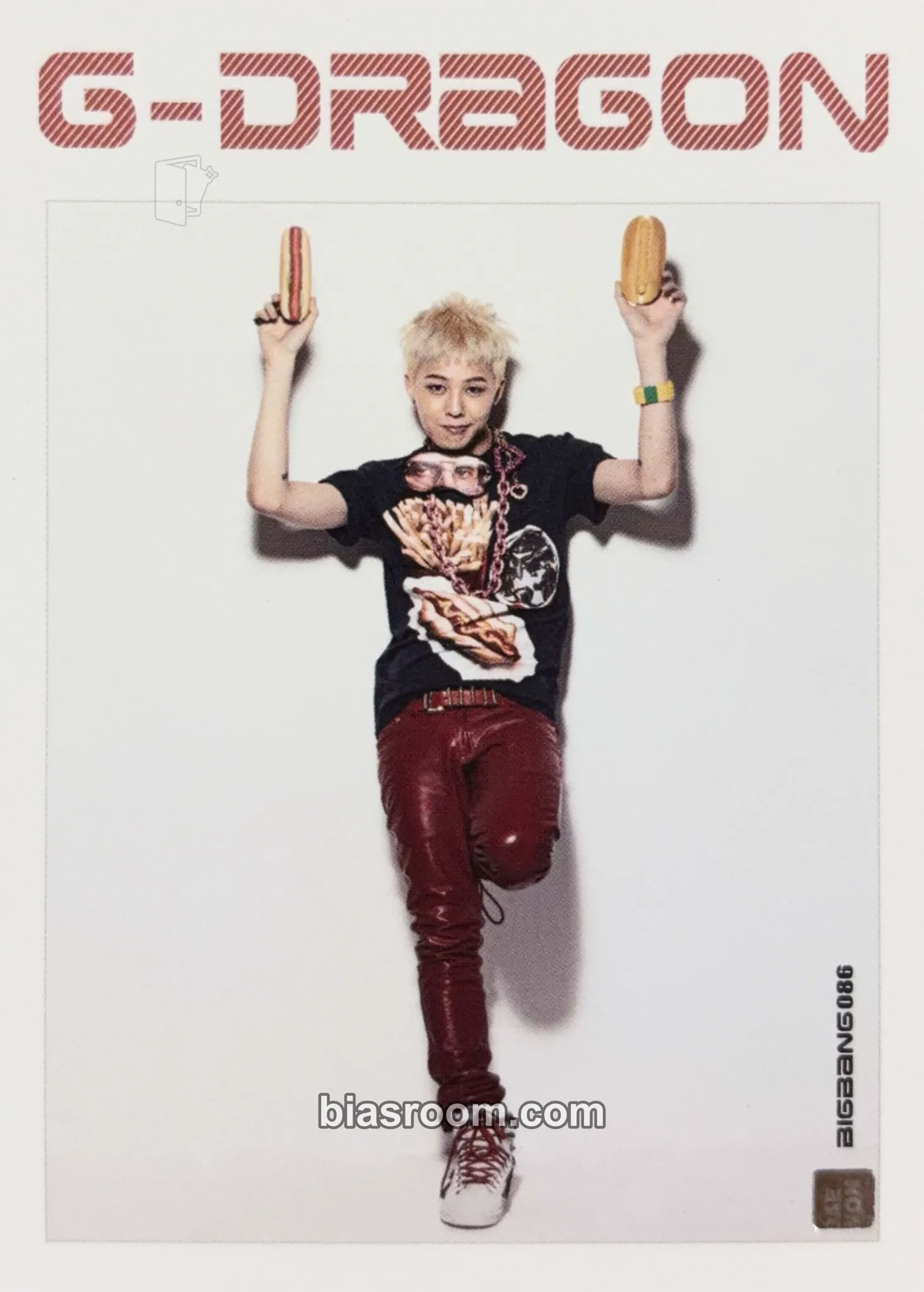 G-Dragon Collection Card Photocard - BIGBANG - BIGBANG K-pop photocard