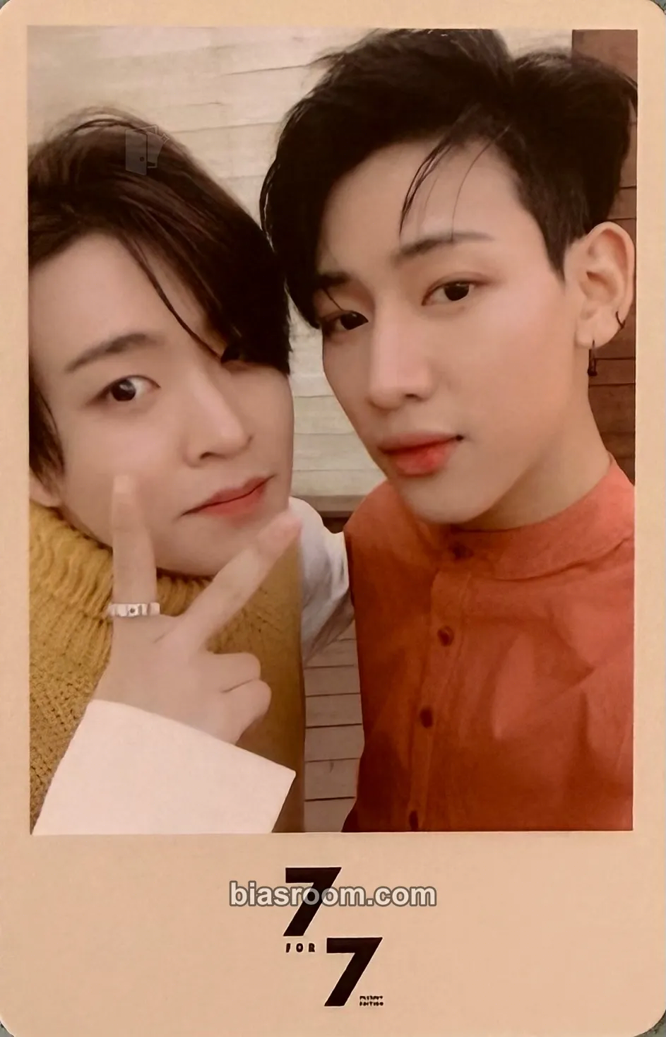 7 for 7 Photocard - GOT7 - GOT7 K-pop photocard