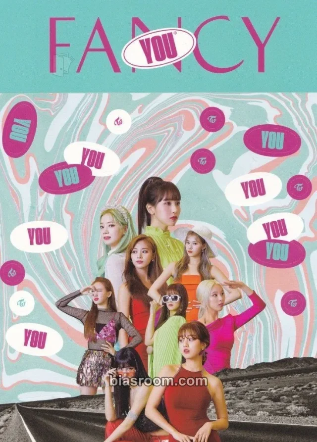TWICE - FANCY YOU Album sticker sheet album inclusion A version