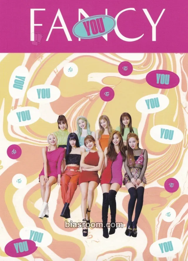 TWICE - FANCY YOU Album sticker sheet album inclusion C version