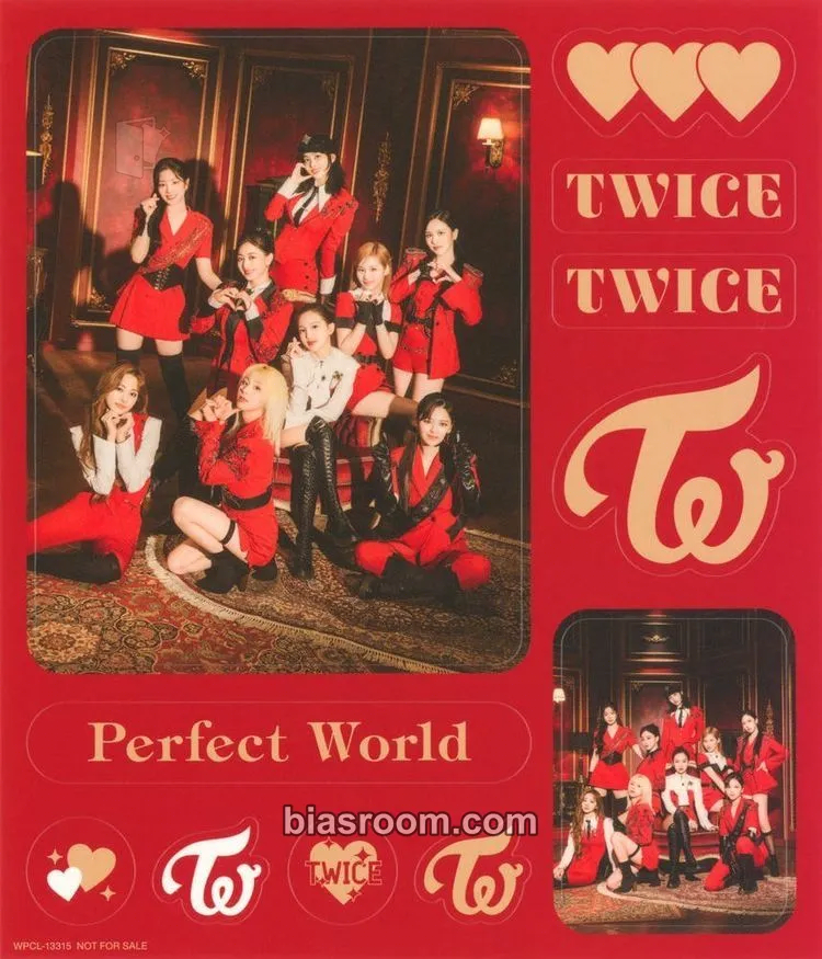 Perfect World Photocard - TWICE - TWICE K-pop photocard