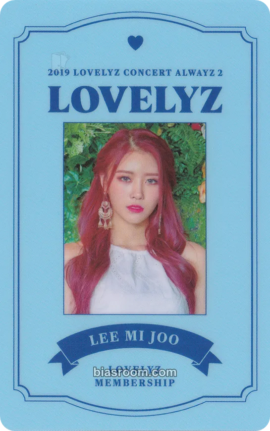 Mijoo Alwayz 2 Photocard - Lovelyz - Lovelyz K-pop photocard