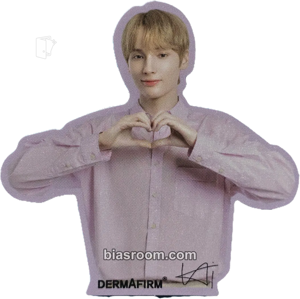Huening Kai Dermafirm Photocard - TOMORROW X TOGETHER - TOMORROW X TOGETHER K-pop photocard