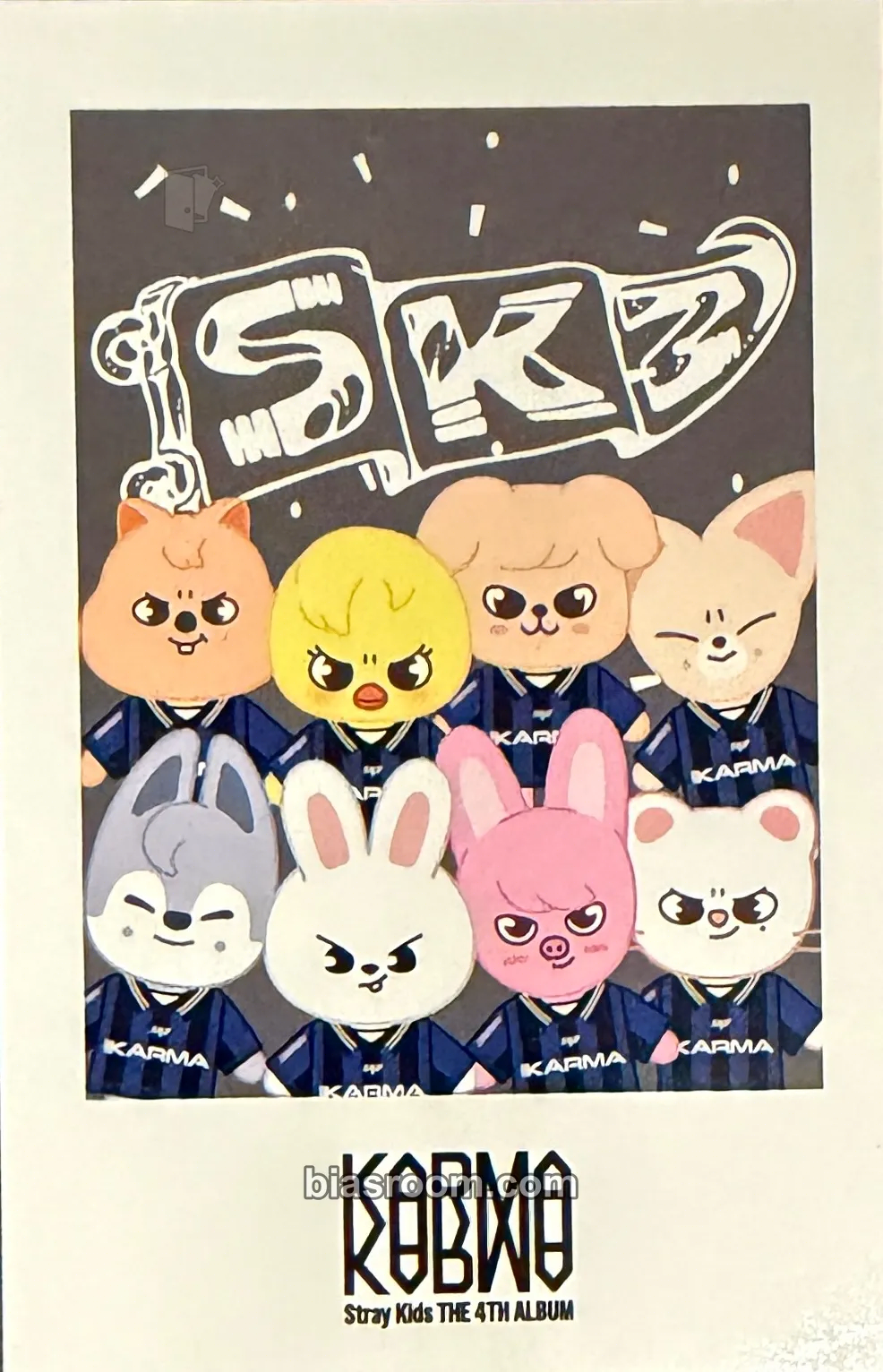 KARMA Photocard - Stray Kids - Stray Kids K-pop photocard