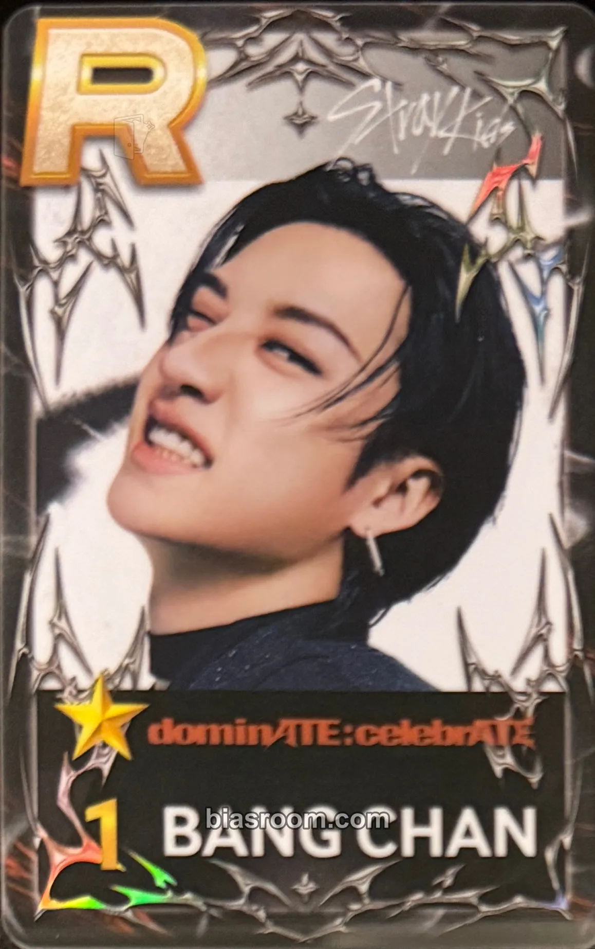 Bang Chan dominATE: celebrATE Pop-Up Store Photocard - Stray Kids - Stray Kids K-pop photocard