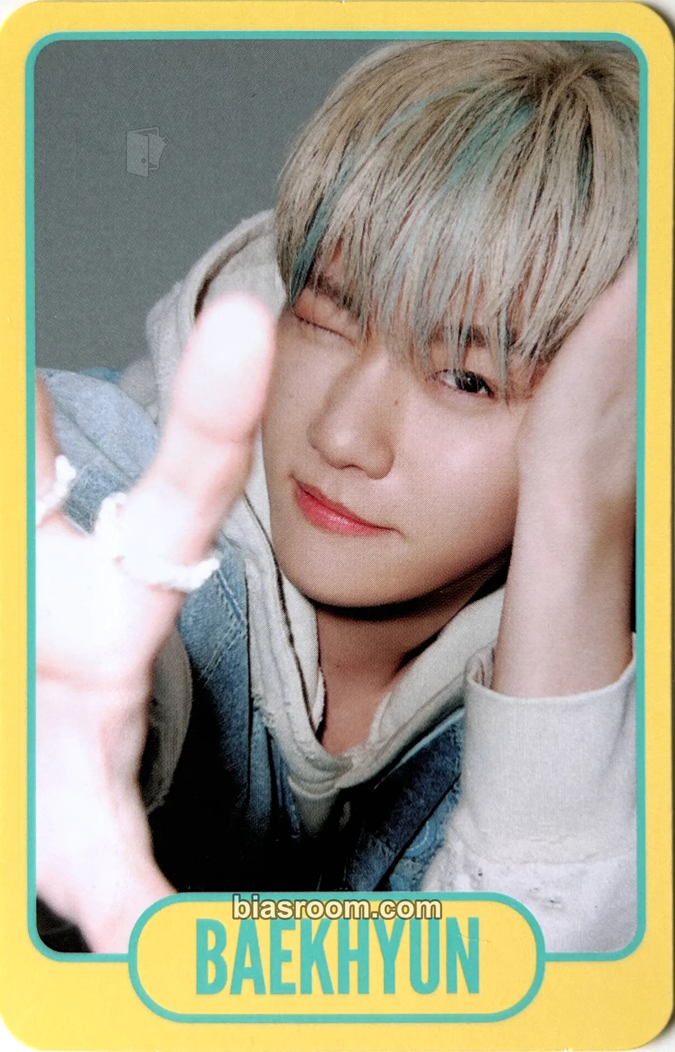 Baekhyun EXO POP UP <EXOcial Club - Cream Soda> in Seoul Photocard - EXO - EXO K-pop photocard