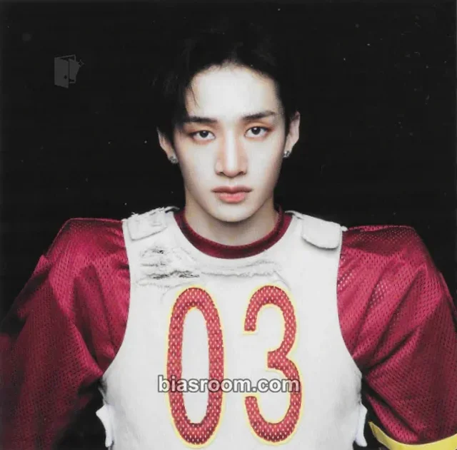 Stray Kids - Bang Chan - Social Path Album album inclusion jpfc (japan fanclub) square photo photo set