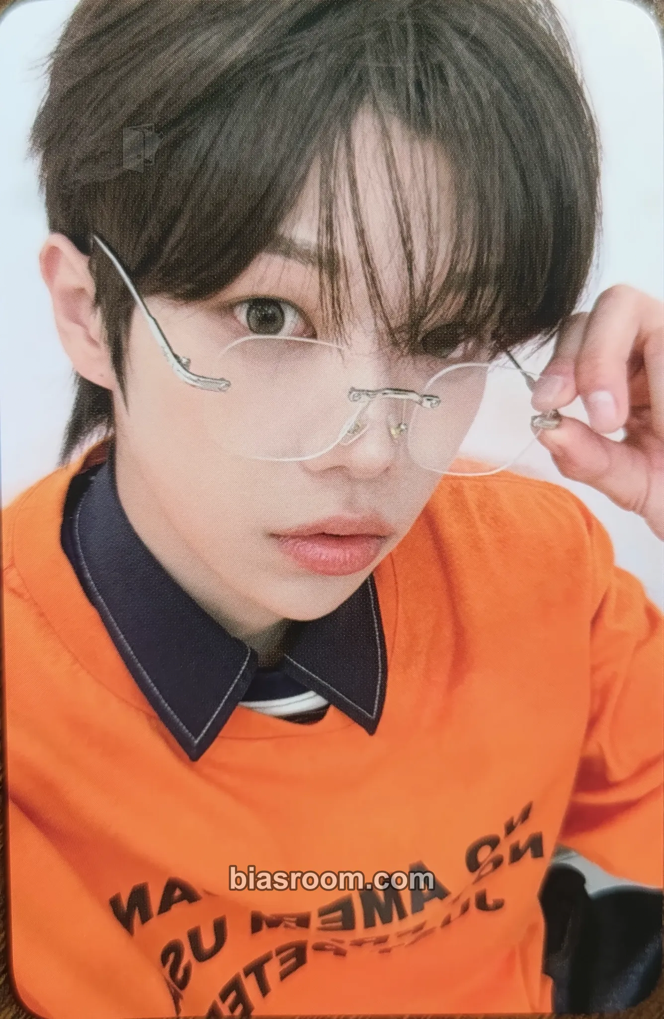 Bohyeon Orange Record Photocard - YUHZ - YUHZ K-pop photocard