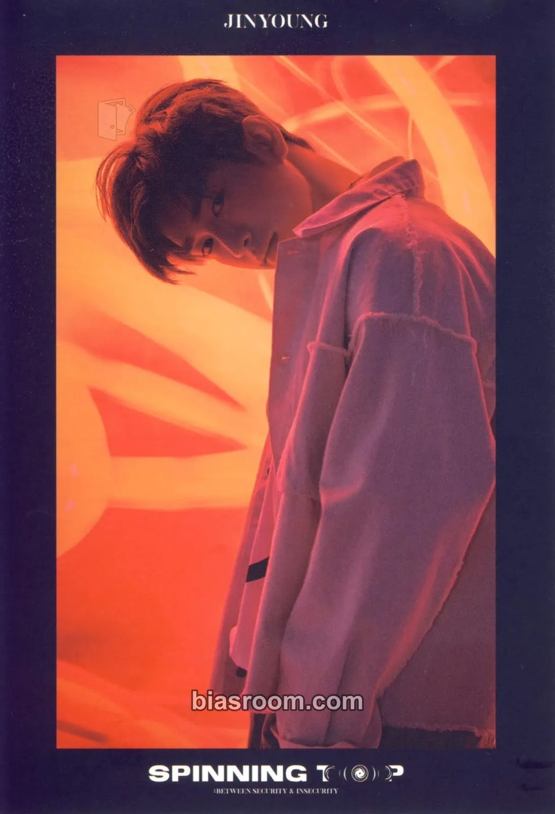 Jinyoung SPINNING TOP: BETWEEN SECURITY & INSECURITY Photocard - GOT7 - GOT7 K-pop photocard