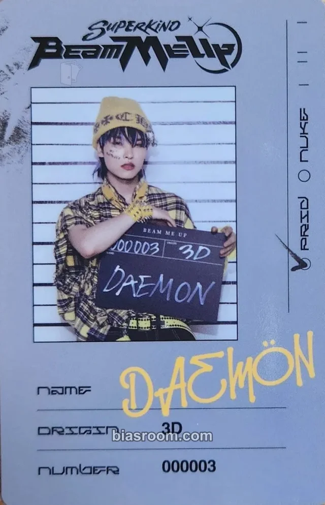 Superkind - Daemon - Profiles of the Future (Λ) : 70% Album album photocard 2d version qr card