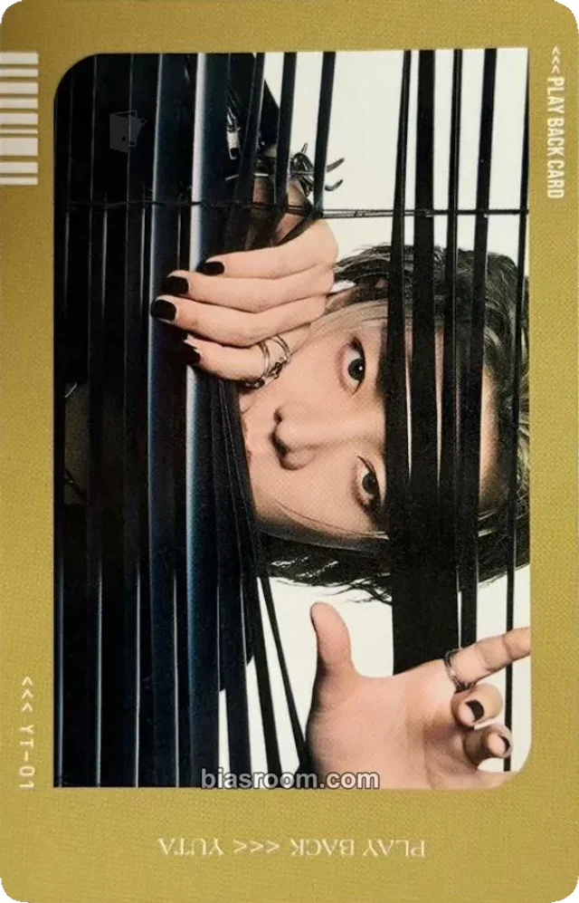 NCT - Yuta - PLAY BACK Album album photocard yt version first press only