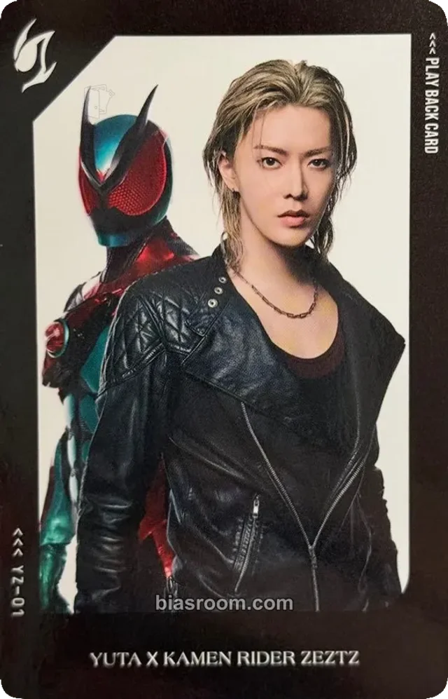 NCT - Yuta - PLAY BACK Album album photocard yz version first press only