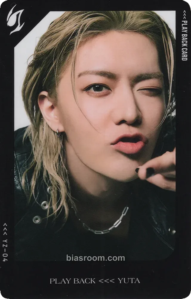 NCT - Yuta - PLAY BACK Album album photocard yz version first press only