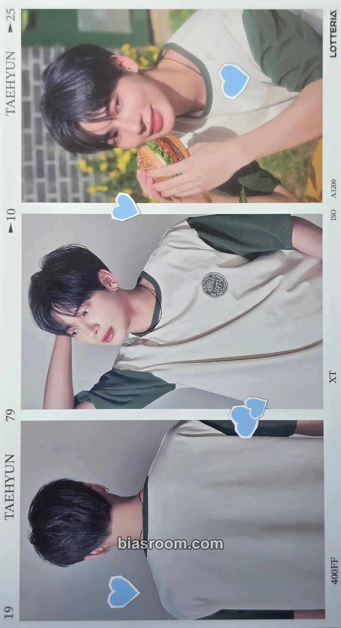 Taehyun TXT With Lotteria Photocard - TOMORROW X TOGETHER - TOMORROW X TOGETHER K-pop photocard