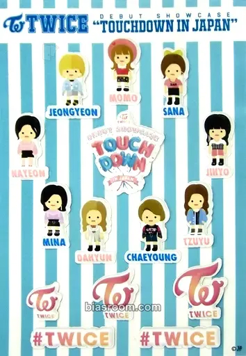 Twice Debut Showcase "Touchdown in Japan" Photocard - TWICE - TWICE K-pop photocard