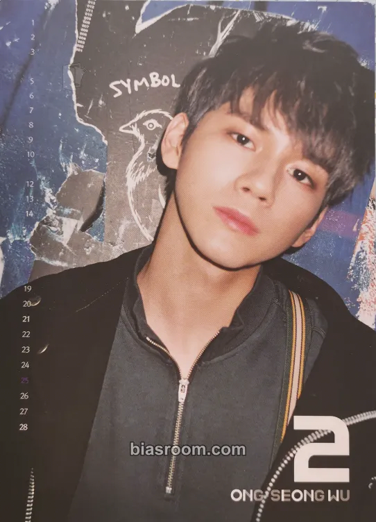 Seongwu 1-1=0 (Nothing Without You) Photocard - Wanna One - Wanna One K-pop photocard