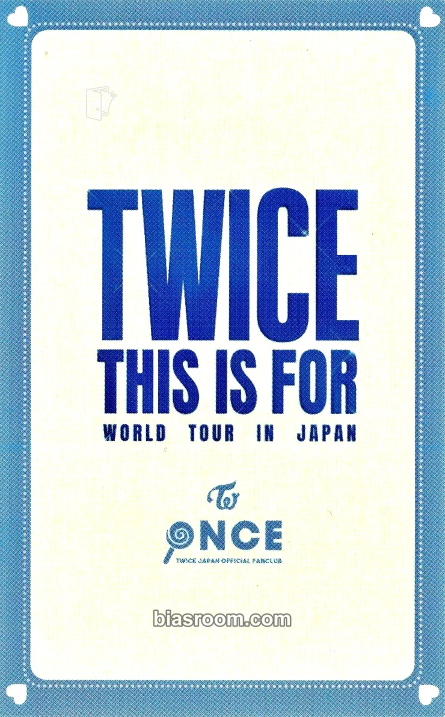 Momo TWICE 6th World Tour THIS IS FOR Photocard - TWICE | Bias Room