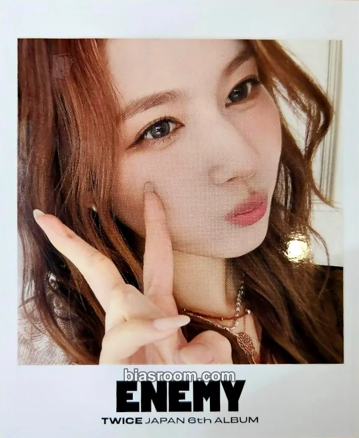 Sana ENEMY Photocard - TWICE - TWICE K-pop photocard