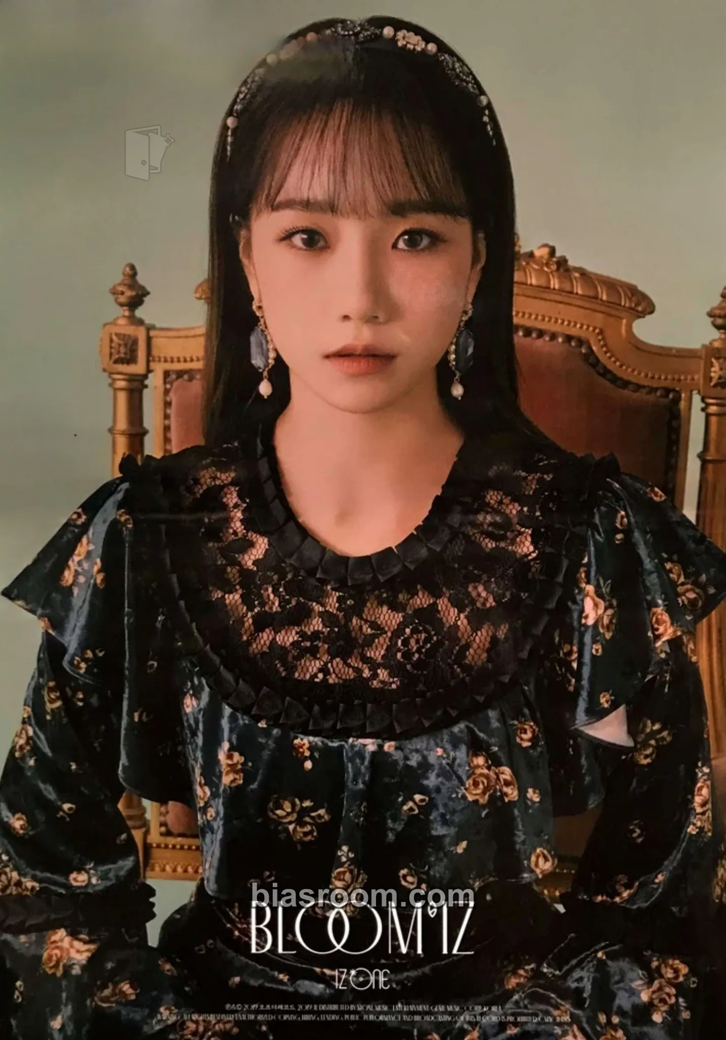 Jo Yuri BLOOM*IZ Photocard - IZ*ONE - IZ*ONE K-pop photocard