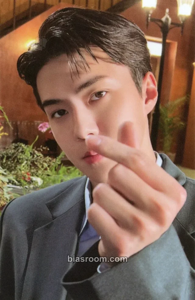 EXO - Sehun - EXO's 11th Debut Anniversary MD Other merch photocard sticker set glow in the dark set 11th anniversary