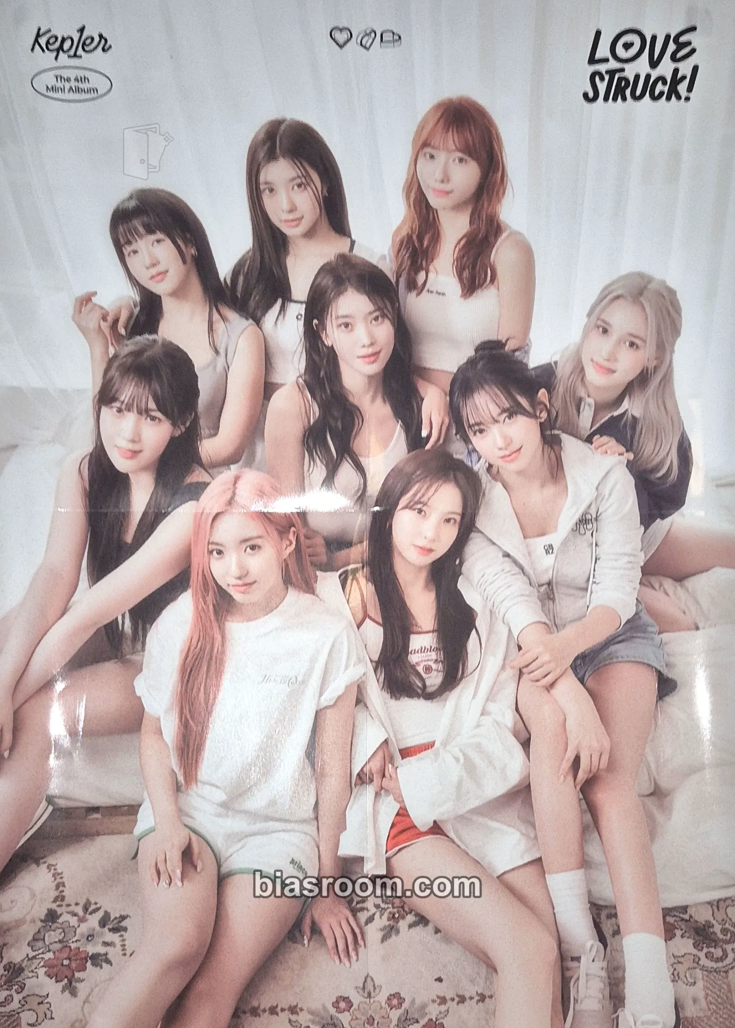 LOVESTRUCK! Photocard - Kep1er - Kep1er K-pop photocard