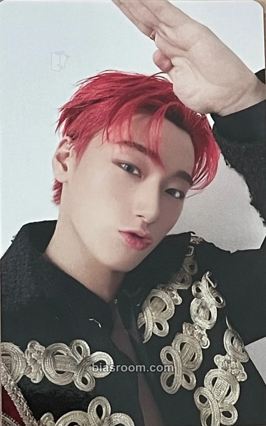 San THE WORLD EP.FIN : WILL Photocard - ATEEZ - ATEEZ K-pop photocard
