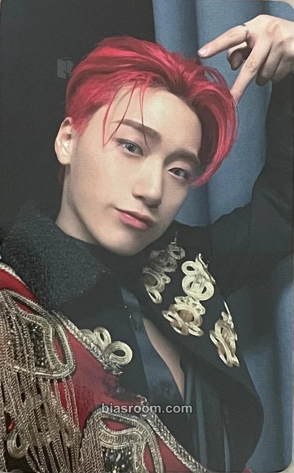 San THE WORLD EP.FIN : WILL Photocard - ATEEZ - ATEEZ K-pop photocard