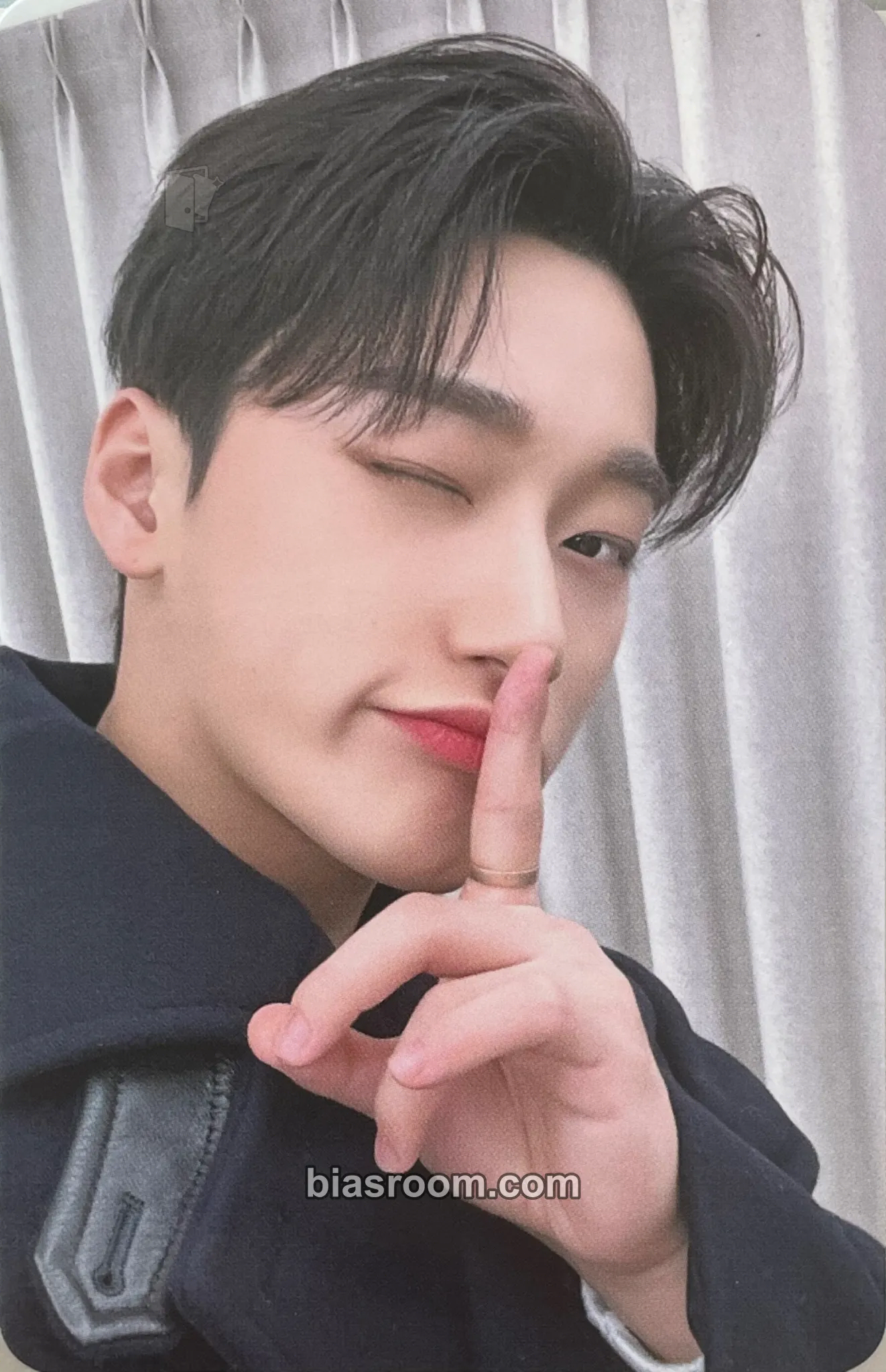 San THE WORLD EP.FIN : WILL Photocard - ATEEZ - ATEEZ K-pop photocard