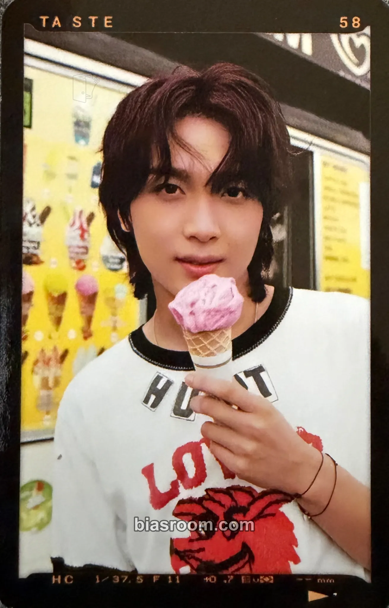 Haechan TASTE MD Photocard - NCT - NCT K-pop photocard
