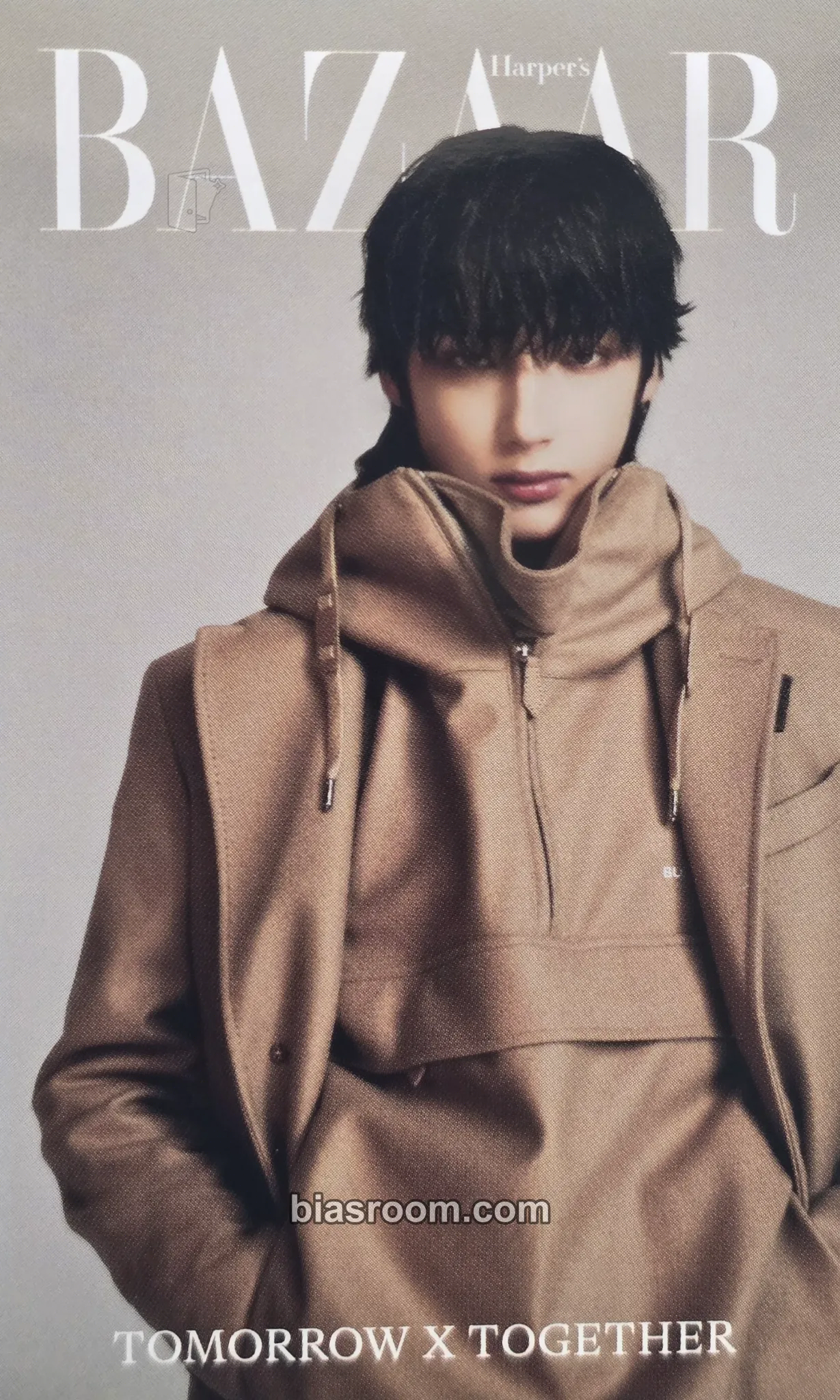 Huening Kai Harper's Bazaar Magazine Photocard - TOMORROW X TOGETHER - TOMORROW X TOGETHER K-pop photocard