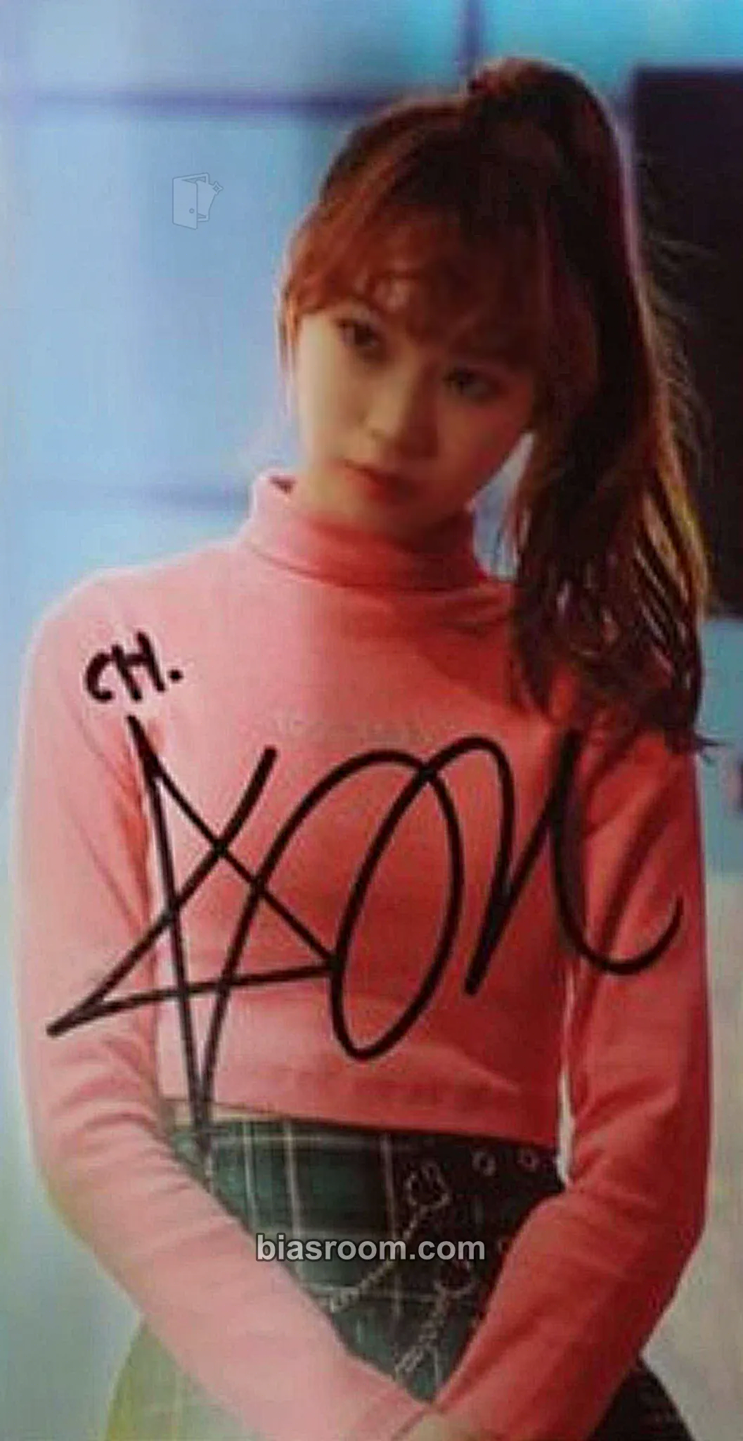 Kim Chaewon IZ*ONE X Fever Basket Photocard - IZ*ONE - IZ*ONE K-pop photocard