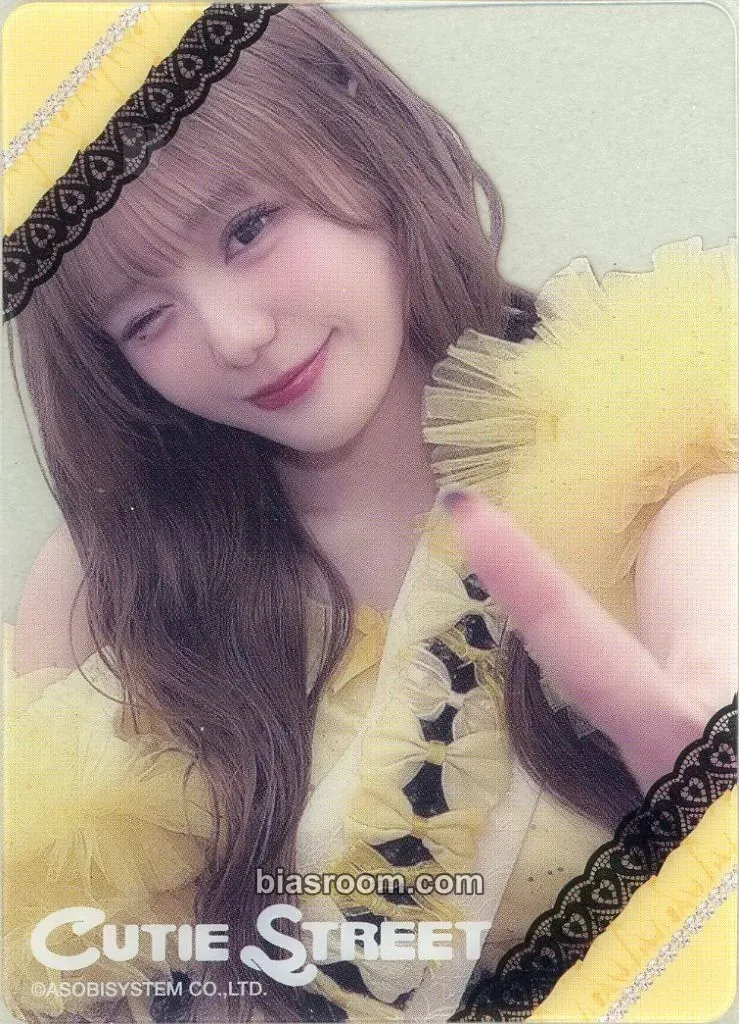 Risa Furusawa Clear Trading Cards -Sash Outfit Edition- Photocard - Cutie Street - Cutie Street K-pop photocard