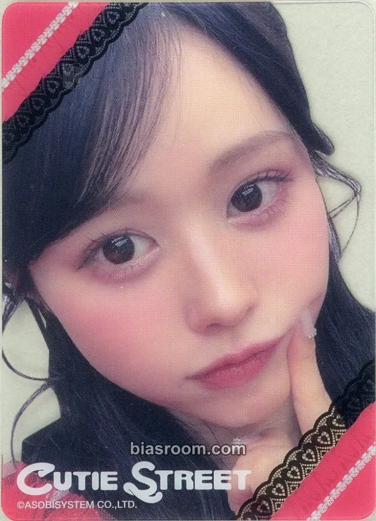 Aika Sano Clear Trading Cards -Sash Outfit Edition- Photocard - Cutie Street - Cutie Street K-pop photocard