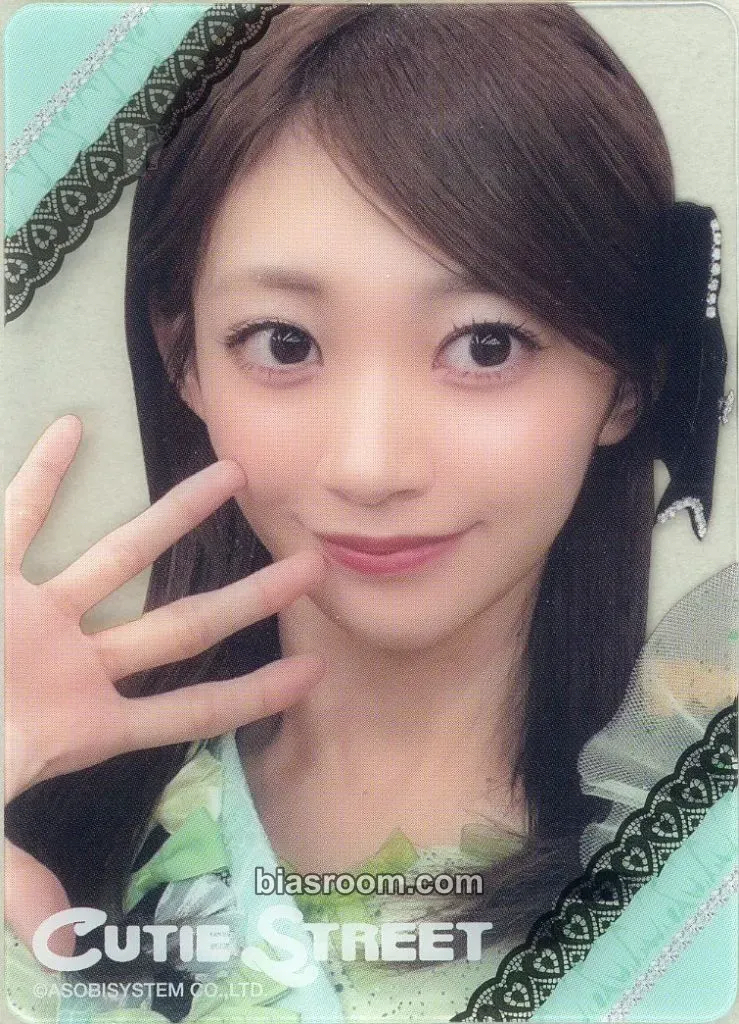 Kana Itakura Clear Trading Cards -Sash Outfit Edition- Photocard - Cutie Street - Cutie Street K-pop photocard