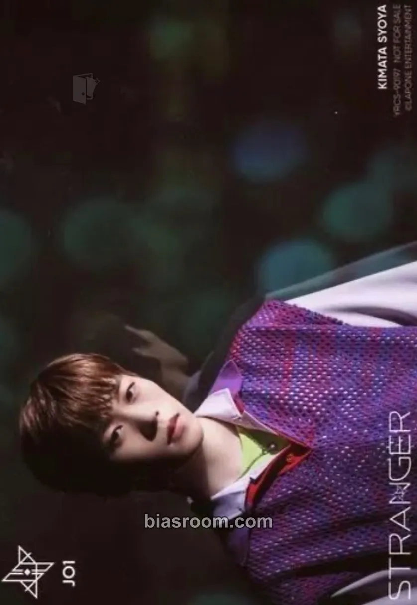 Syoya Kimata STRANGER Photocard - JO1 - JO1 K-pop photocard