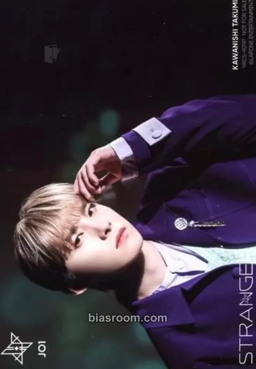 Takumi Kawanishi STRANGER Photocard - JO1 - JO1 K-pop photocard