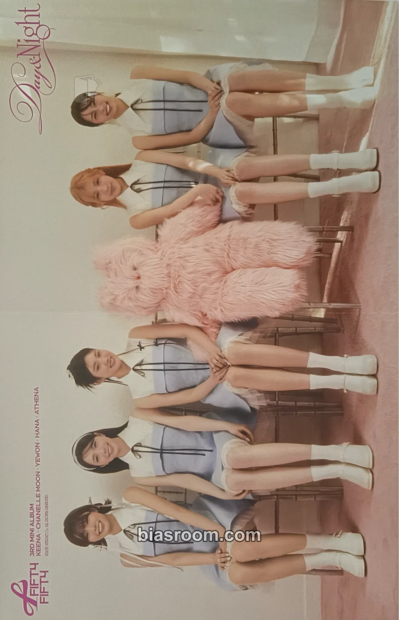 Day & Night Photocard - FIFTY FIFTY - FIFTY FIFTY K-pop photocard